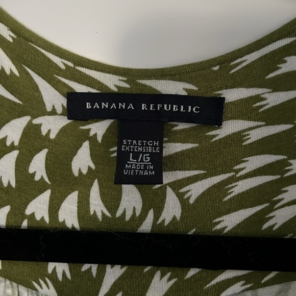 Banana Republic wrap dress stretch size large - Picture 2 of 2